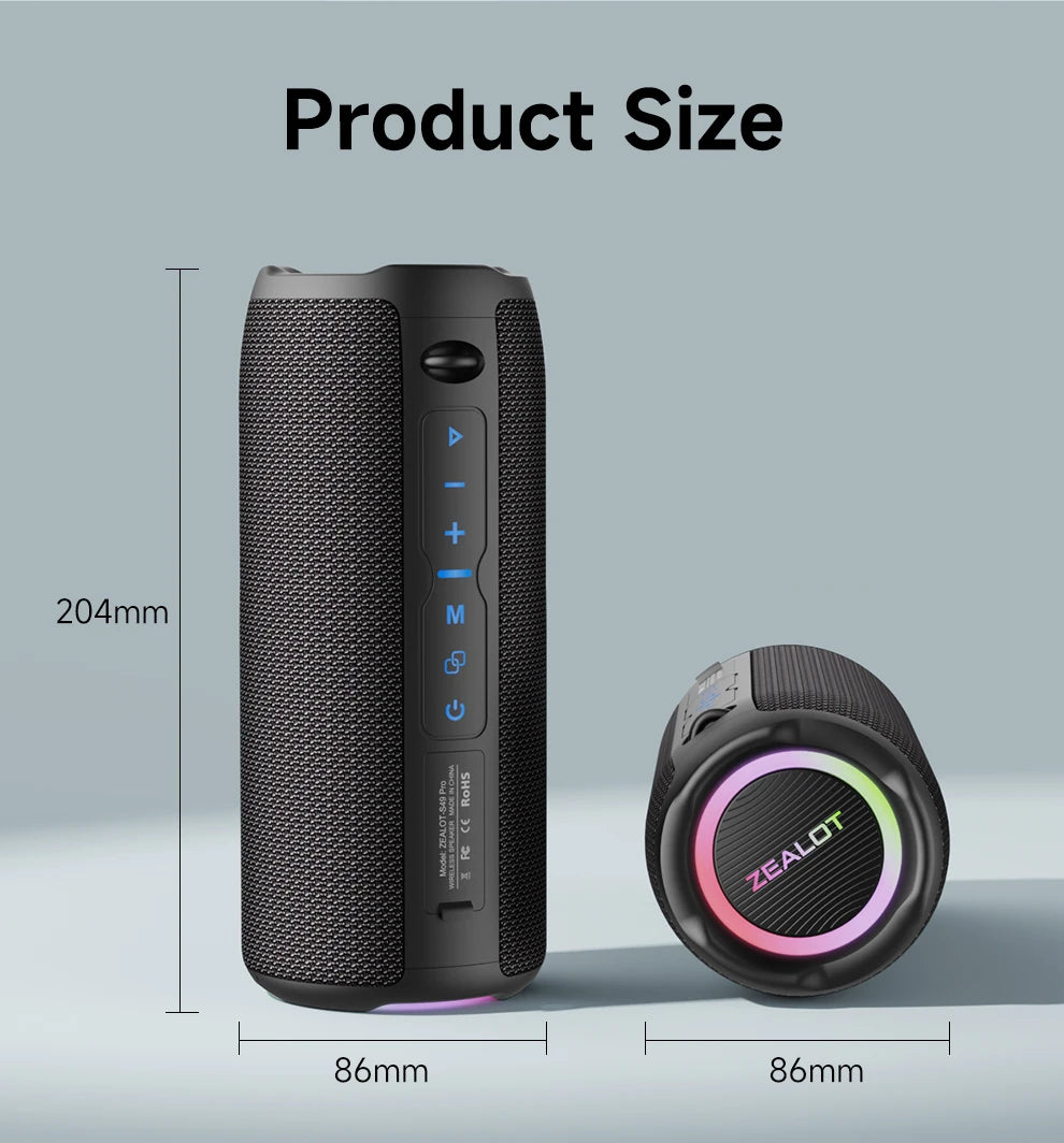 ZEALOT‑S49PRO Portable Speaker