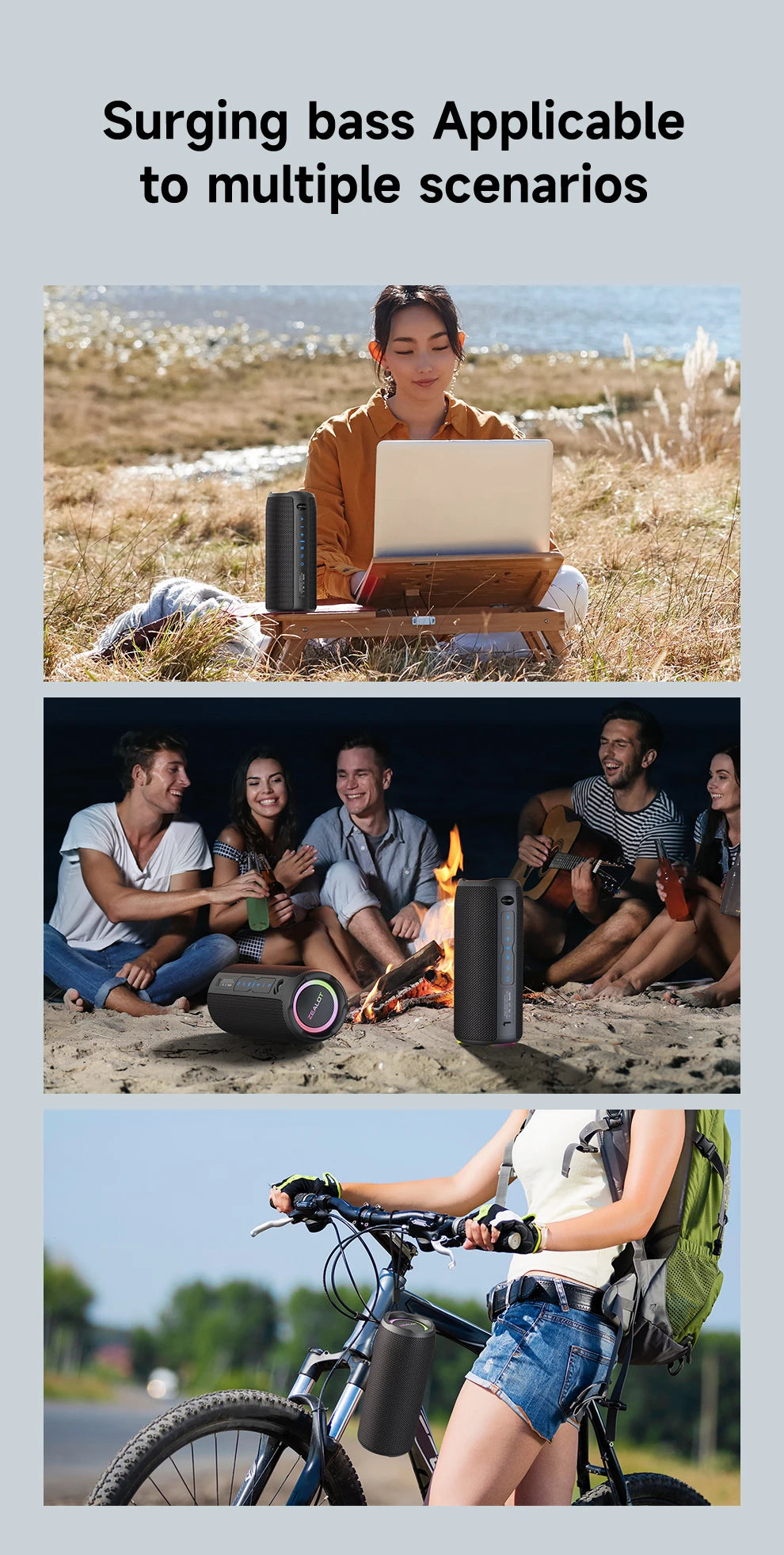 ZEALOT‑S49PRO Portable Speaker