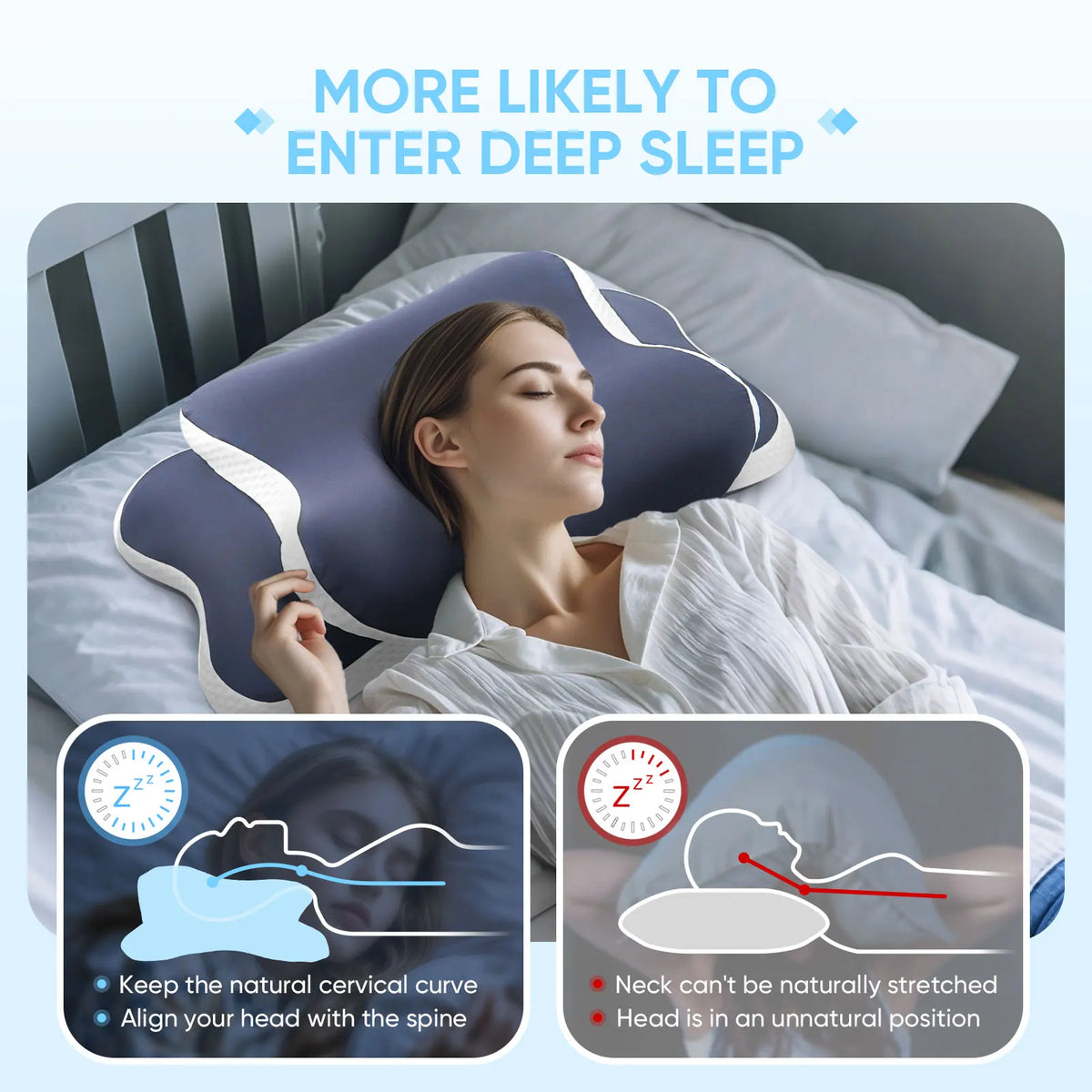 ContourSleep™ Memory Pillow