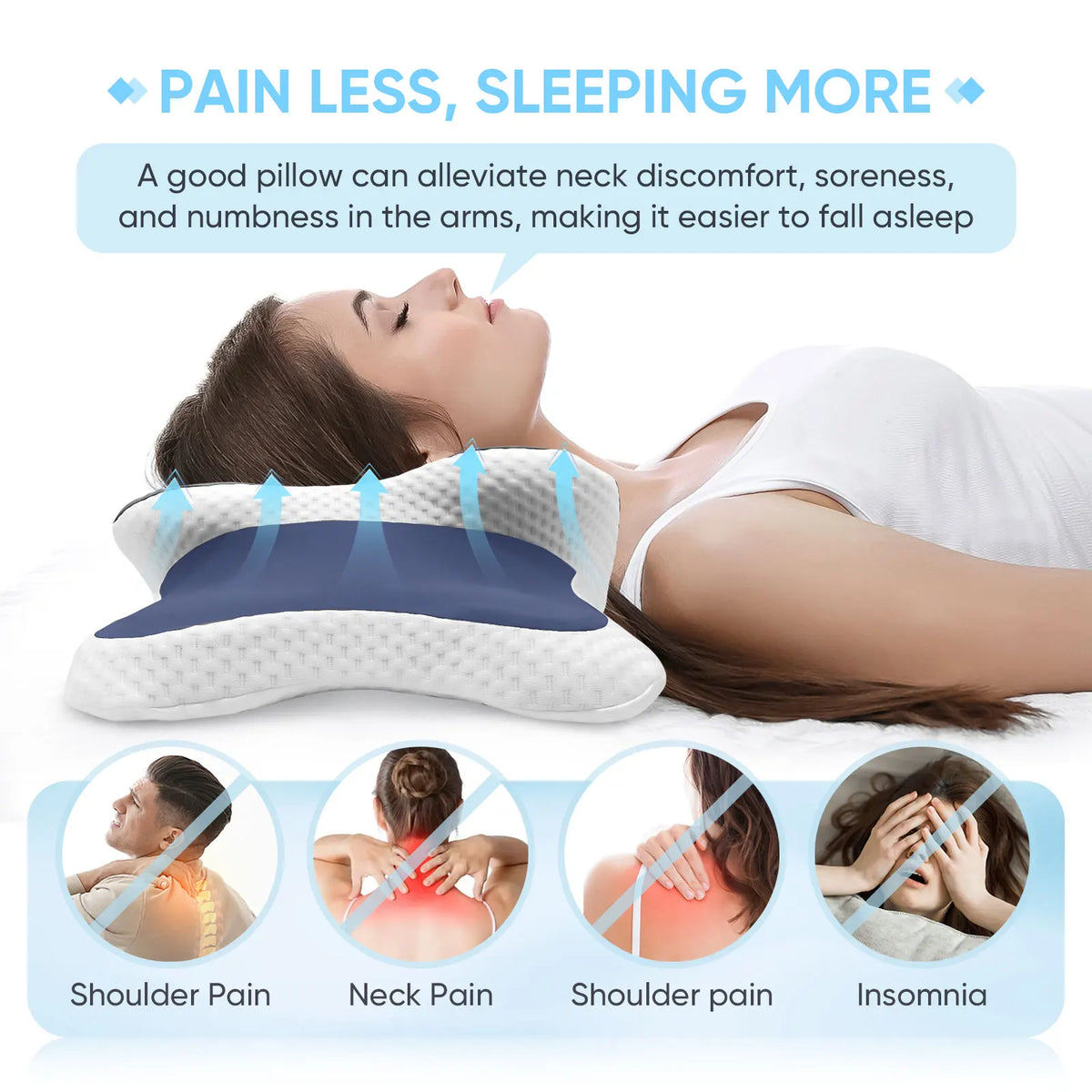 ContourSleep™ Memory Pillow