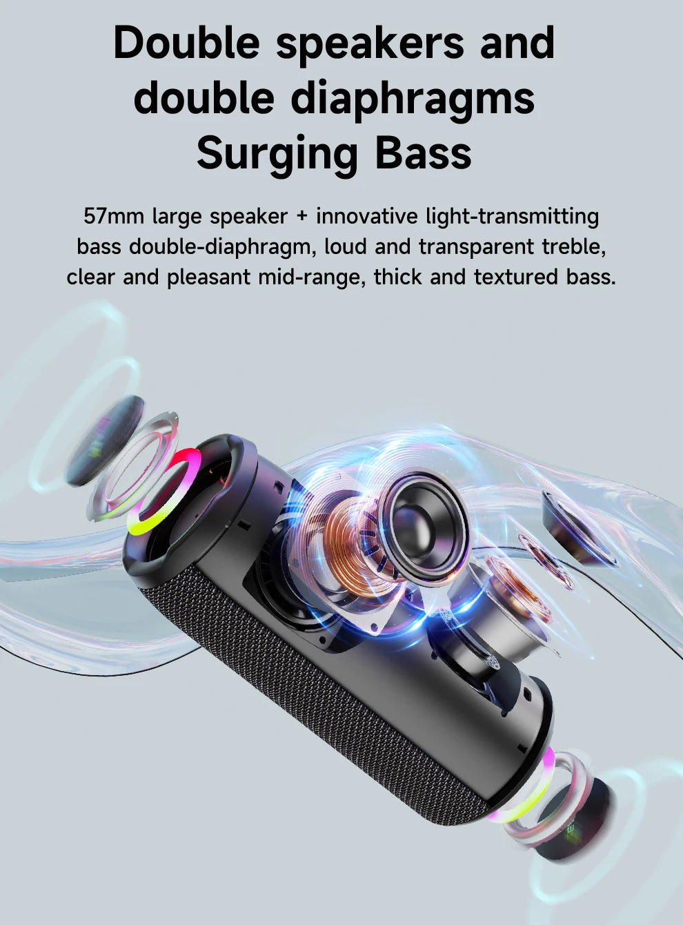 ZEALOT‑S49PRO Portable Speaker